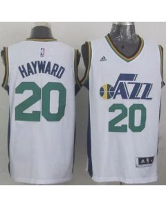 Revolution 30 Jazz #20 Gordon Hayward White Stitched NBA Jersey
