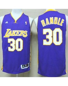 Revolution 30 Lakers #30 Julius Randle Purple Stitched NBA Jersey