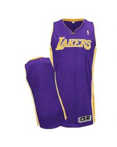 Revolution 30 Lakers Blank Purple Stitched NBA Jersey