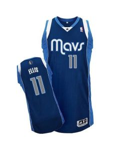 Revolution 30 Mavericks #11 Monta Ellis Navy Blue Stitched NBA Jersey