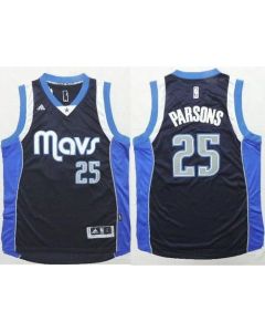 Revolution 30 Mavericks #25 Chandler Parsons Navy Blue Stitched NBA Jersey