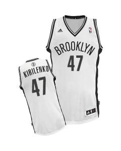 Revolution 30 Nets #47 Andrei Kirilenko White Home Stitched NBA Jersey
