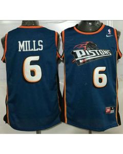 Revolution 30 Pistons #10 Greg Monroe Blue Stitched NBA Jersey (Blue)