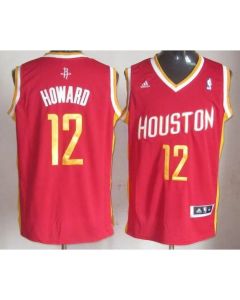 Revolution 30 Rockets #12 Dwight Howard Red Alternate Stitched NBA Jersey