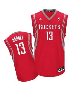 Revolution 30 Rockets #13 James Harden Red Road Stitched NBA Jersey