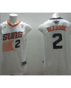 Revolution 30 Suns #2 Eric Bledsoe White Stitched NBA Jersey
