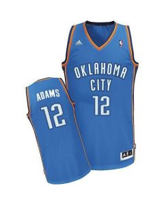 Revolution 30 Thunder #12 Steven Adams Blue Stitched NBA Jersey