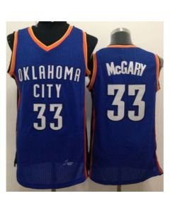 Revolution 30 Thunder #33 Mitch McGary Blue Stitched NBA Jersey