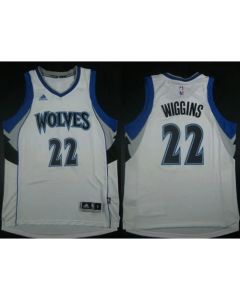 Revolution 30 Timberwolves #22 Andrew Wiggins White Stitched NBA Jersey