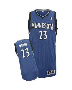 Revolution 30 Timberwolves #23 Kevin Martin Blue Stitched NBA Jersey