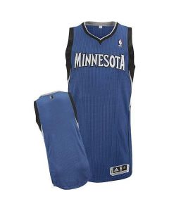 Revolution 30 Timberwolves Blank Blue Stitched NBA Jersey