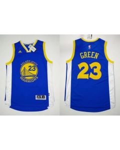 Revolution 30 Warriors #23 Draymond Green Blue Stitched NBA Jersey