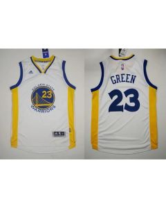 Revolution 30 Warriors #23 Draymond Green White Stitched NBA Jersey