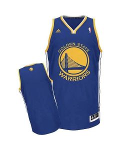Revolution 30 Warriors Blank Blue Stitched NBA Jersey