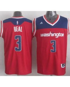 Revolution 30 Wizards #3 Bradley Beal Red Stitched NBA Jersey