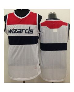 Revolution 30 Wizards Blank White Stitched NBA Jersey