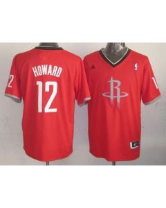 Rockets #12 Dwight Howard Red 2013 Christmas Day Swingman Stitched NBA Jersey