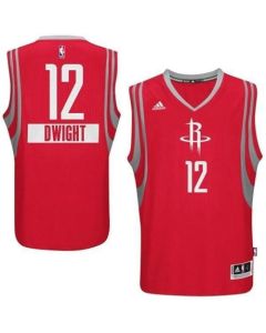 Rockets #12 Dwight Howard Red 2014-15 Christmas Day Stitched NBA Jersey