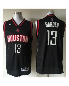 Rockets #13 James Harden Black 2015 New Stitched NBA Jersey