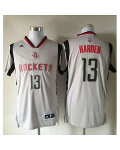Rockets #13 James Harden Gray Alternate Stitched NBA Jersey