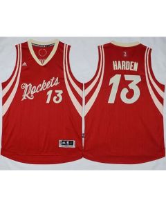 Rockets #13 James Harden Red 2015-2016 Christmas Day Stitched NBA Jersey