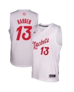Rockets #13 James Harden White 2016-2017 Christmas Day Stitched NBA Jersey