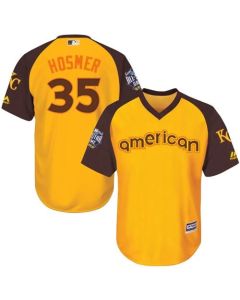 Royals #35 Eric Hosmer Gold 2016 All-Star American League Stitched Youth MLB Jersey