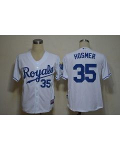 Royals #35 Eric Hosmer White Cool Base Stitched MLB Jersey