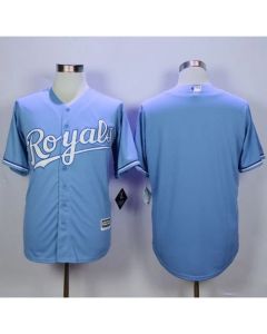 Royals Blank Light Blue Alternate 1 New Cool Base Stitched MLB Jersey