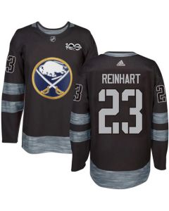 Sabres #23 Sam Reinhart Black 1917-2017 100th Anniversary Stitched NHL Jersey