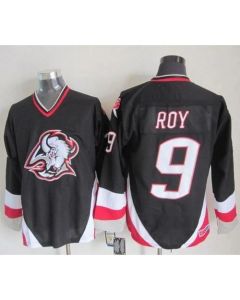 Sabres #9 Derek Roy Black CCM Throwback Stitched NHL Jersey