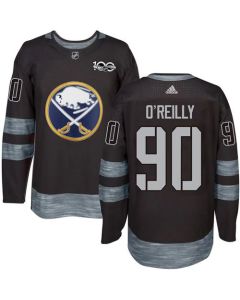 Sabres #90 Ryan O'Reilly Black 1917-2017 100th Anniversary Stitched NHL Jersey