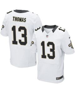 Saints #13 Michael Thomas White Men's Stitched NFL Elite Jersey