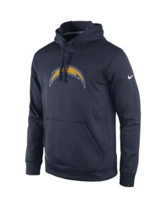 San Diego Chargers Practice Performance Pullover Hoodie Navy