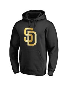 San Diego Padres Gold Collection Pullover Hoodie Black