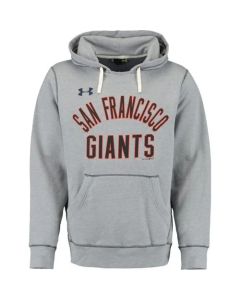San Francisco Giants Under Armour Legacy Fleece Gray MLB Hoodie