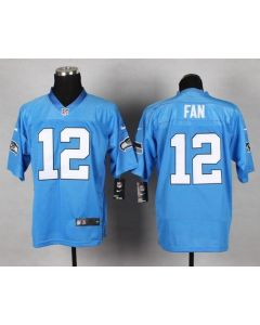 Seahawks #12 Fan Light Blue Men's Stitched NFL Elite Jersey