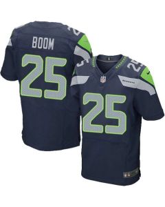 Seahawks #25 Richard Sherman Steel Blue Team Color Men's Stitched NFL Legion of Boom Elite Jersey
