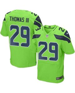 Seahawks #29 Earl Thomas III Green Men's Stitched NFL Elite Rush Jersey
