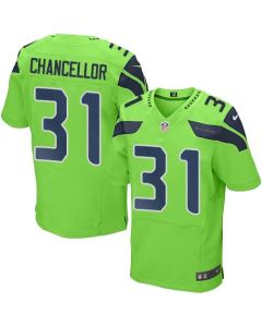 Seahawks #31 Kam Chancellor Green Men's Stitched NFL Elite Rush Jersey