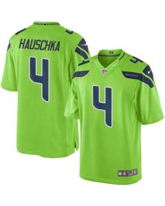 Seahawks #4 Steven Hauschka Green Men's Stitched NFL Limited Rush Jersey