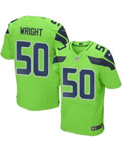 Seahawks #50 K.J. Wright Green Men's Stitched NFL Elite Rush Jersey