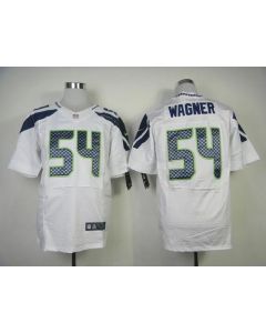 Seahawks #54 Bobby Wagner White Men's Stitched NFL Elite Jersey