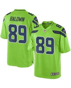 Seahawks #89 Doug Baldwin Green Men's Stitched NFL Limited Rush Jersey