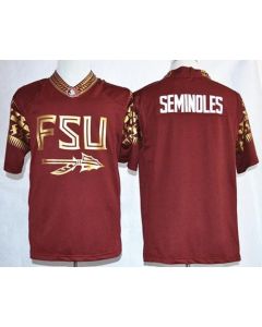 Seminoles #00 Seminoles Red Pride Fashion Stitched NCAA Jersey