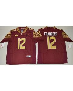 Seminoles #12 Deondre Francois Red Limited Stitched NCAA Jersey