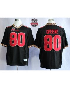 Seminoles #80 Rashad Greene Black 2014 BCS Bowl Patch Stitched NCAA Jersey