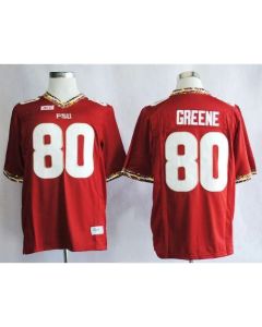 Seminoles #80 Rashad Greene Red Stitched NCAA Jersey