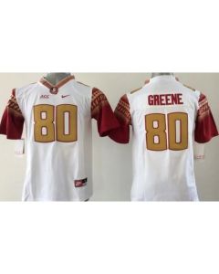 Seminoles #80 Rashad Greene White Limited Stitched Youth NCAA Jersey
