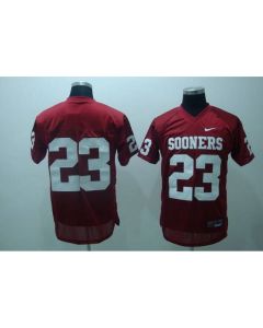 Sooners #23 Allen Patrick Red Stitched NCAA Jersey